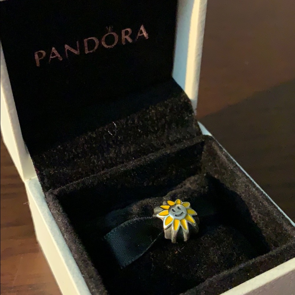 Pandora Sunflower Charm